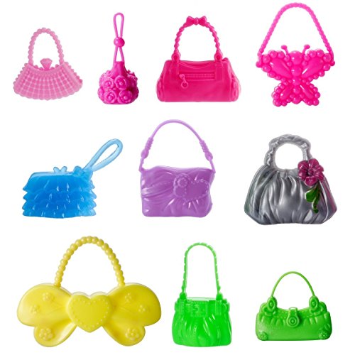 Ropa Para 29cm Muñecas, Lance Home 8 Conjuntos Vestidos+10 Pares de Zapatos+ 10pcs Bolsos Para 29cm Muñecas Accesorios Regalos Para los Niños, Estilo al Azar (28pcs)