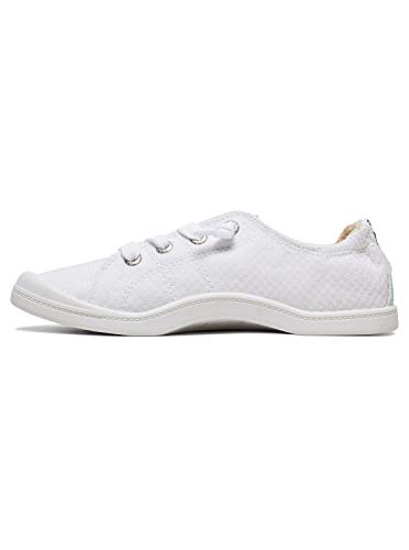 Roxy Bayshore Shoes for Women, Zapatillas Mujer, White, 42 EU