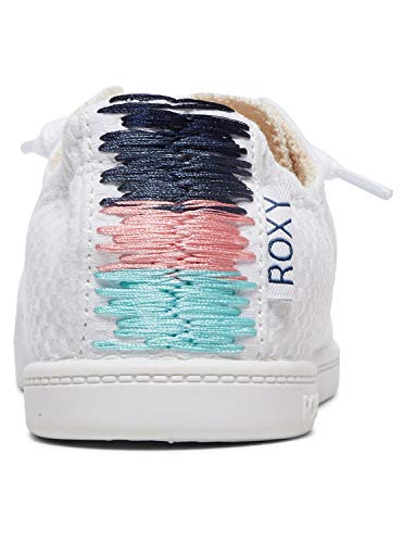 Roxy Bayshore Shoes for Women, Zapatillas Mujer, White, 42 EU