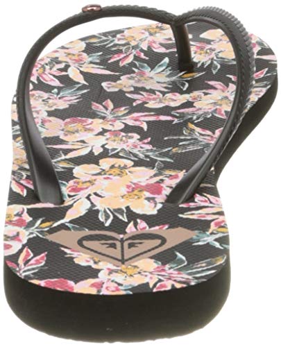 Roxy Bermuda Print, Chanclas Mujer, Black Graphic, 39 EU