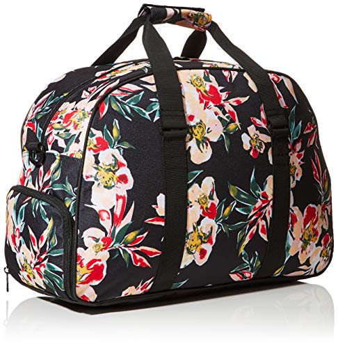 Roxy Feel Happy, Bolsa de deporte o de viaje. para Mujer, Color gris antracita Wonder Garden S, X-Large