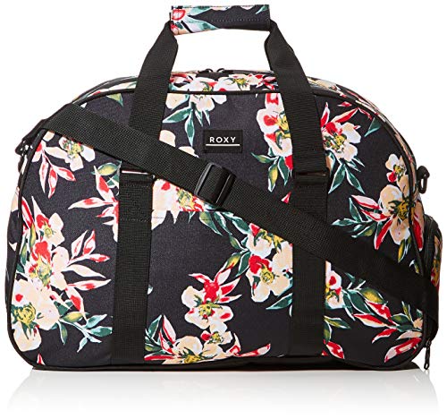 Roxy Feel Happy, Bolsa de deporte o de viaje. para Mujer, Color gris antracita Wonder Garden S, X-Large