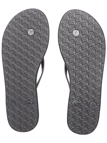 Roxy (ROY11) Viva-Flip-Flops For Women, Zapatos de Playa y Piscina para Mujer, Black Black, 38 EU