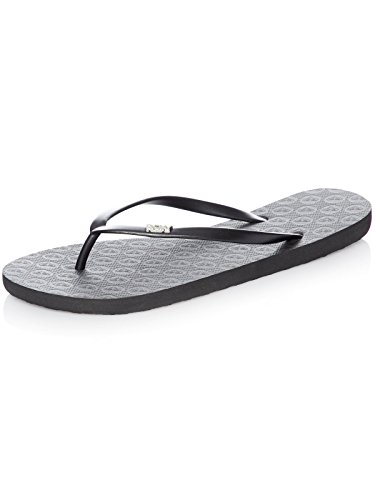Roxy (ROY11) Viva-Flip-Flops For Women, Zapatos de Playa y Piscina para Mujer, Black Black, 38 EU