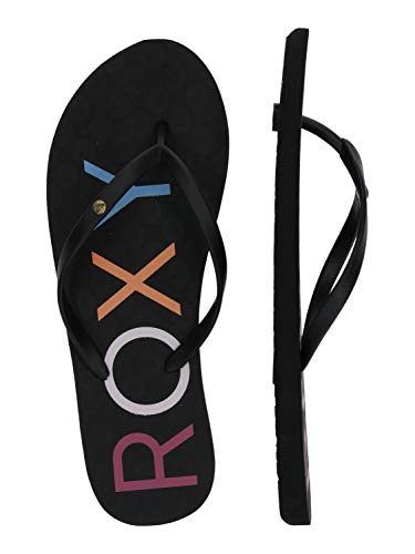 Roxy Sandy, Zapatos de Playa y Piscina para Mujer, Negro (Black Multi Bk5), 41 EU