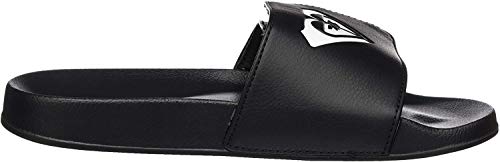 Roxy Slippy Slide, Zapatos de Playa y Piscina para Mujer, Multicolor (Black/White BKW), 37 EU