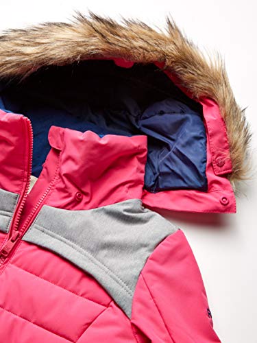 ROXY Snow Big Bamba Girl Jacket, Beetroot Pink, 14/XL