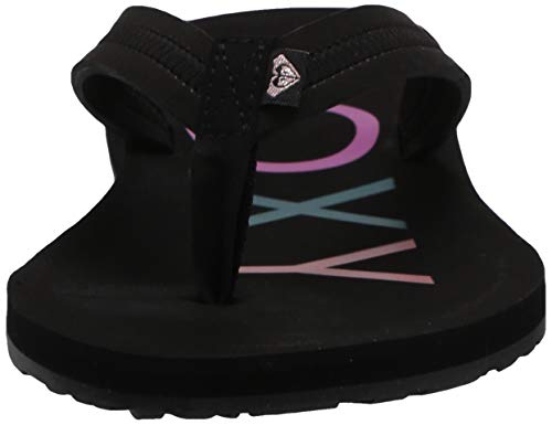 Roxy Vista Sandal for Women, Chanclas Hombre, Negro, 37 EU