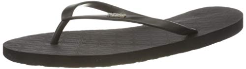 Roxy Viva, Chanclas Mujer, Black Smooth, 41 EU