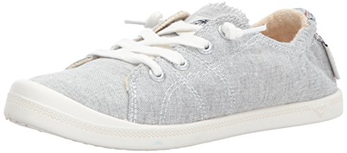 Roxy Women's Rory Slip On Sneaker Shoe, Grey Ash, 10