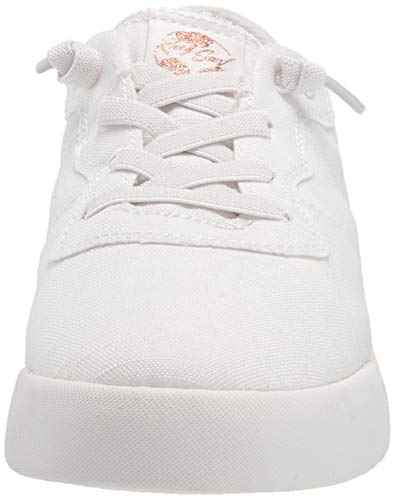 Roxy Zapatillas Cannon sin cordones para mujer, blanco (Blanco brillante), 36.5 EU