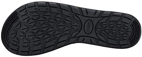 SAGUARO Escarpines Hombre Mujer para Buceo Snorkel Surf Natación Piscina Vela Mares Rocas Río Zapatos para Agua Calzado Playa Zapatillas Deportes Acuáticos (033 Negro,42/43 EU)