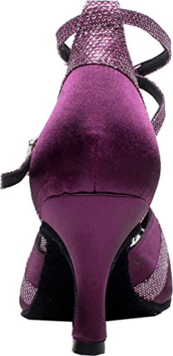 Salabobo - salón Mujer, Color Morado, Talla 38 EU (6,10 cm)
