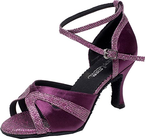 Salabobo - salón Mujer, Color Morado, Talla 38 EU (6,10 cm)
