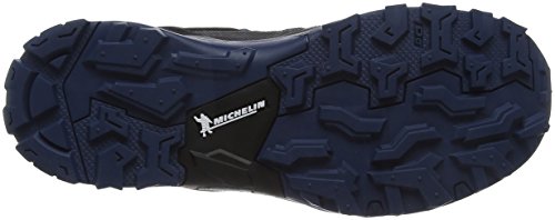 Salewa JR Alp Trainer Mid Gore-TEX, Botas de Senderismo Unisex Niños, Azul (Dark Denim/Charcoal), 26 EU