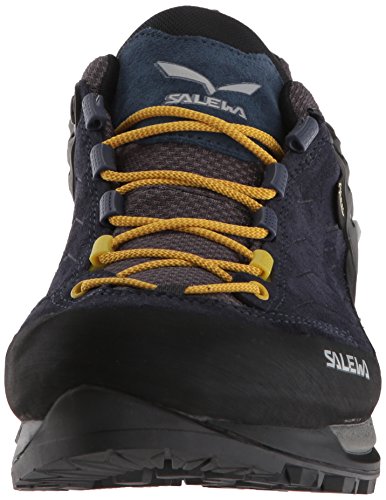 Salewa MS Mountain Trainer Gore-TEX, Zapatos de Senderismo Hombre, Azul (Night Black/Kamille), 42 EU