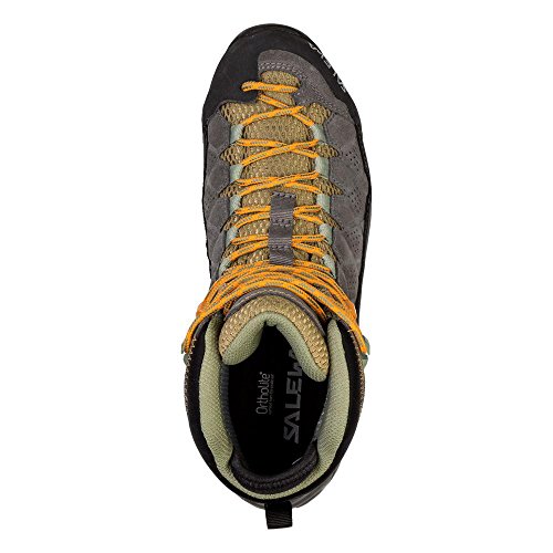 Salewa WS Alp Trainer Mid Gore-TEX, Botas de Senderismo Mujer, Negro (Black Out/Agata), 40.5 EU