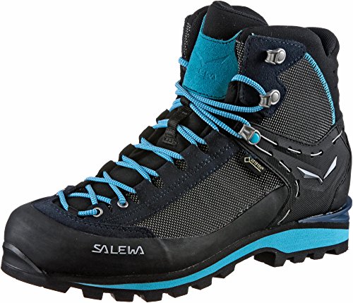 Salewa WS Crow Gore-TEX, Botas de Senderismo Mujer, Azul (Premium Navy/Ethernal Blue), 38 EU