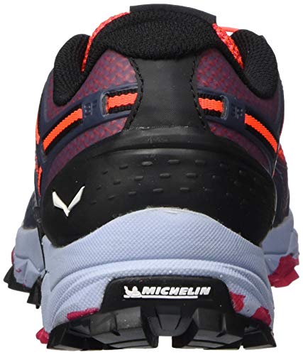Salewa WS Ultra Train 2, Zapatillas para carrera de senderos Mujer, Rosa (Virtual Pink/Fluo Coral), 35 EU