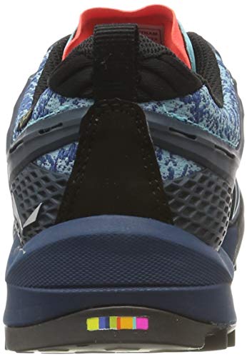 Salewa WS Wildfire Gore-TEX, Zapatos de Senderismo Mujer, Azul (Poseidon/Capri), 40 EU