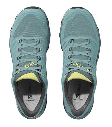 Salomon 412340_39 1/3, Zapatos de Trekking Mujer, Green, EU