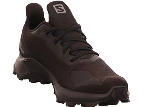 Salomon Alphacross Blast GTX, Zapatillas De Trail Running Impermeables Hombre, Color: Negro (Black/Black/Black), 43 1/3 EU