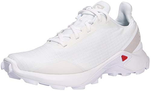 Salomon Alphacross W, Zapatillas de Trail Running Mujer, Color: Blanco (White/White/White), 45 1/3 EU