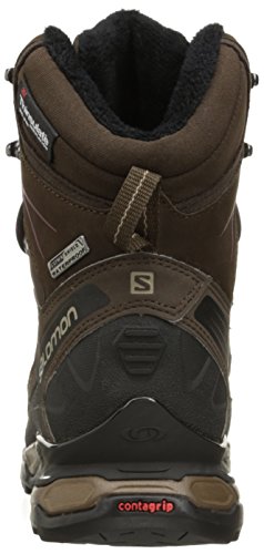 Salomon L39183300 - Botas de senderismo Mujer, Marrón (Absolute Brown-X / Brown Black / Bordea), 36 2/3 EU