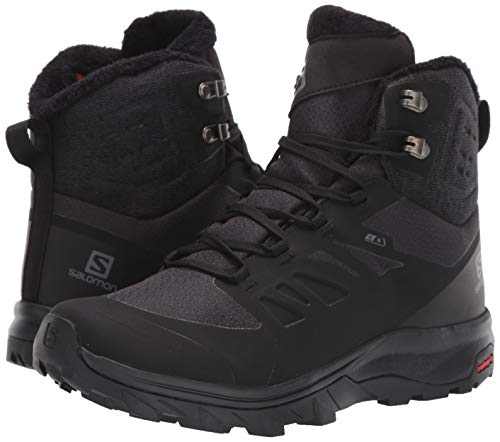 Salomon OUTblast TS CSWP W, Zapatillas de Senderismo Mujer, Negro (Black/Black/Black), 42 EU