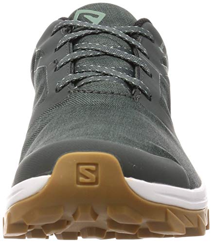 Salomon Outbound GTX, Zapatillas de Senderismo Hombre, Color: Gris (Urban Chic/White/Gum3), 49 1/3 EU