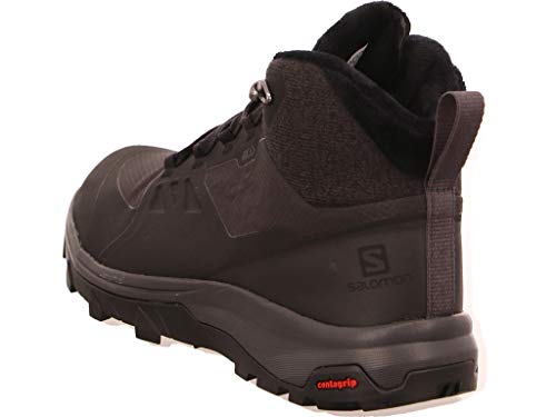 Salomon OUTsnap CSWP W, Zapatillas de Senderismo Mujer, Negro (Black/Ebony/Black), 38 2/3 EU
