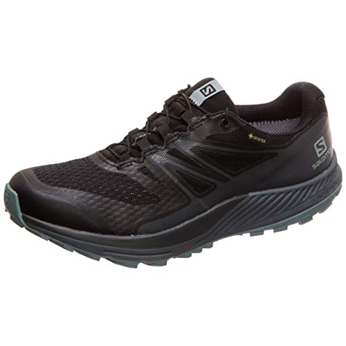 Salomon Sense Escape 2 GTX W, Zapatillas de Trail Running Mujer, Negro (Black/Ebony/Lead), 37 1/3 EU