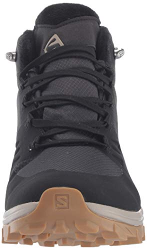 Salomon Shoes Outsnap CSWP, Botines para Mujer, Negro (Black/Vintage Kaki/Gum1a 000), 42 2/3 EU
