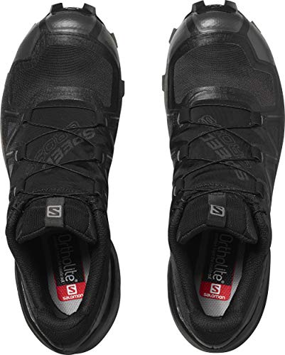 SALOMON Shoes Speedcross, Zapatillas de Running Mujer, Negro (Black/Black/Phantom), 37 1/3 EU