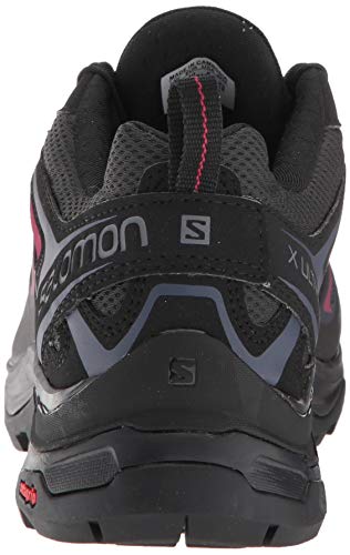 SALOMON Shoes X Ultra 3 W BK, Botas de montaña Mujer, Multicolor (Graphite/Black/Citronelle), 40 EU
