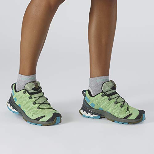 SALOMON Shoes XA Pro, Zapatillas de Running Mujer, Multicolor (Spruce Stone/Urban Chic/Bluebird), 38 EU