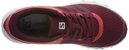 Salomon TRAILSTER 2 W, Zapatillas de Running para Asfalto Mujer, Rojo (Rhododendron/Red Bud/Cayenne), 38 EU