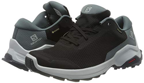 Salomon X Reveal GTX W, Zapatillas de Senderismo Mujer, Negro (Black/Stormy Weather/Ebony), 38 EU