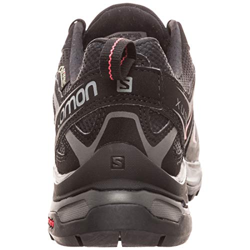 Salomon X Ultra 3 GTX W, Zapatillas de Senderismo Mujer, Multicolor (Magnet/Black/Mineral Red 000), 38 EU