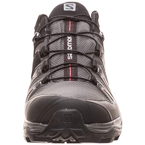 Salomon X Ultra 3 GTX W, Zapatillas de Senderismo Mujer, Multicolor (Magnet/Black/Mineral Red 000), 38 EU