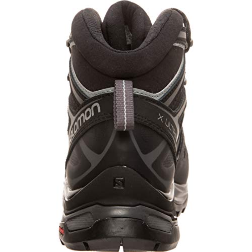Salomon X Ultra 3 Mid GTX, Zapatillas para Caminar Mujer, Magnet/Black/Monument, 38 EU
