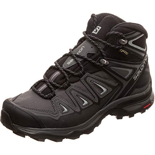 Salomon X Ultra 3 Mid GTX, Zapatillas para Caminar Mujer, Magnet/Black/Monument, 38 EU