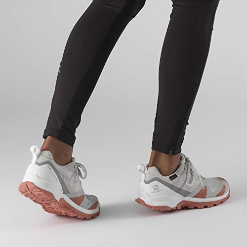 Salomon XA COLLIDER GTX W, Zapatillas de Trail Running Mujer, Gris (Lunar Rock/Brick Dust/Alloy), 45 1/3 EU