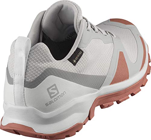 Salomon XA COLLIDER GTX W, Zapatillas de Trail Running Mujer, Gris (Lunar Rock/Brick Dust/Alloy), 45 1/3 EU
