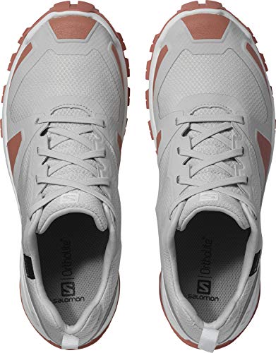 Salomon XA COLLIDER GTX W, Zapatillas de Trail Running Mujer, Gris (Lunar Rock/Brick Dust/Alloy), 45 1/3 EU
