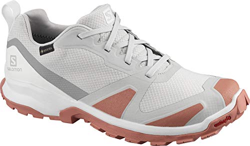 Salomon XA COLLIDER GTX W, Zapatillas de Trail Running Mujer, Gris (Lunar Rock/Brick Dust/Alloy), 45 1/3 EU