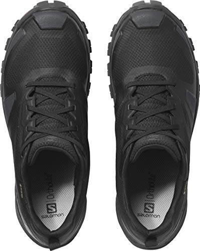 Salomon XA COLLIDER GTX W, Zapatillas de Trail Running Mujer, Negro (Black/Ebony/Black), 41 1/3 EU