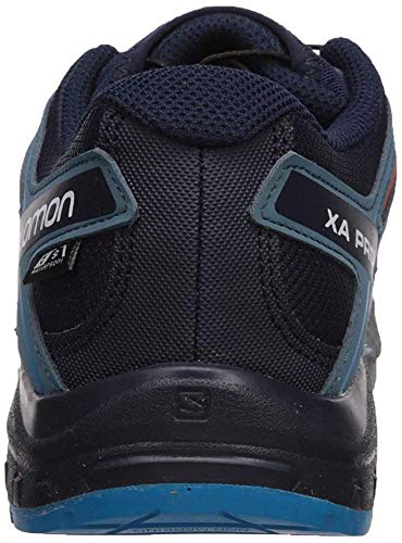 Salomon XA Pro 3D CSWP J, Zapatillas de Deporte Unisex Niños, Azul Navy Blazer Mallard Blue Hawaiian Surf, 34 EU
