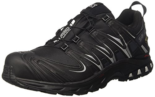 Salomon XA Pro 3D GTX W, Zapatillas de Trail Running Mujer, Negro (Black/Asphalt/Light Onix), 38