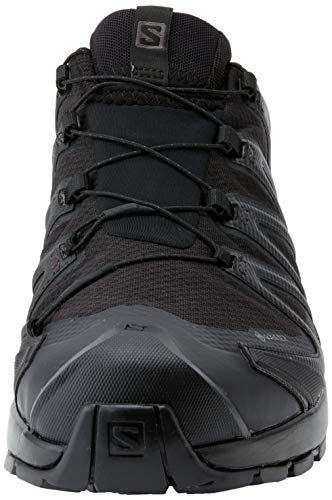 Salomon XA Pro 3D V8 GTX, Zapatillas De Trail Running Y Sanderismo Impermeables Versión Màs Ligera Hombre, Color: Negro (Black/Black/Black), 44 EU